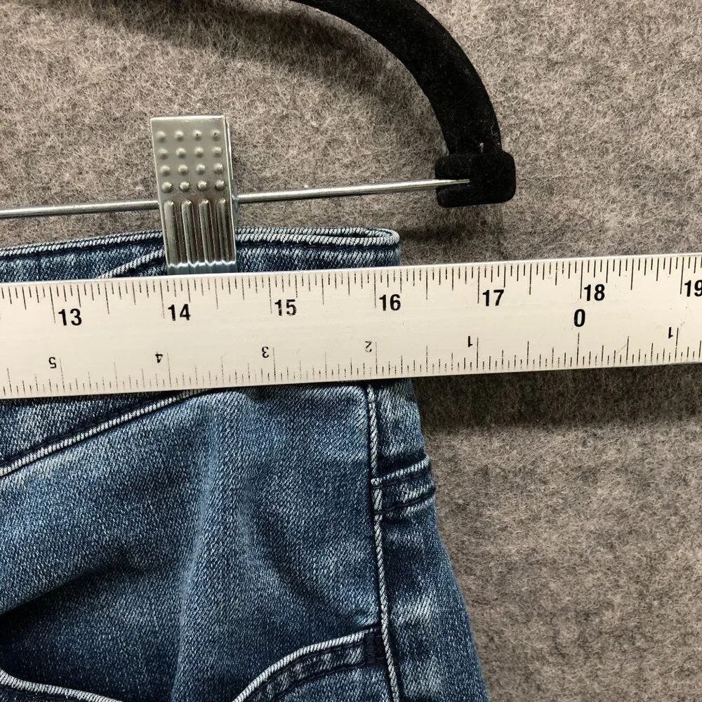 Uniqlo‎ Soft Denim Skinny Jean Mens 30x34 (30x33) Blue Stretch Medium Wash